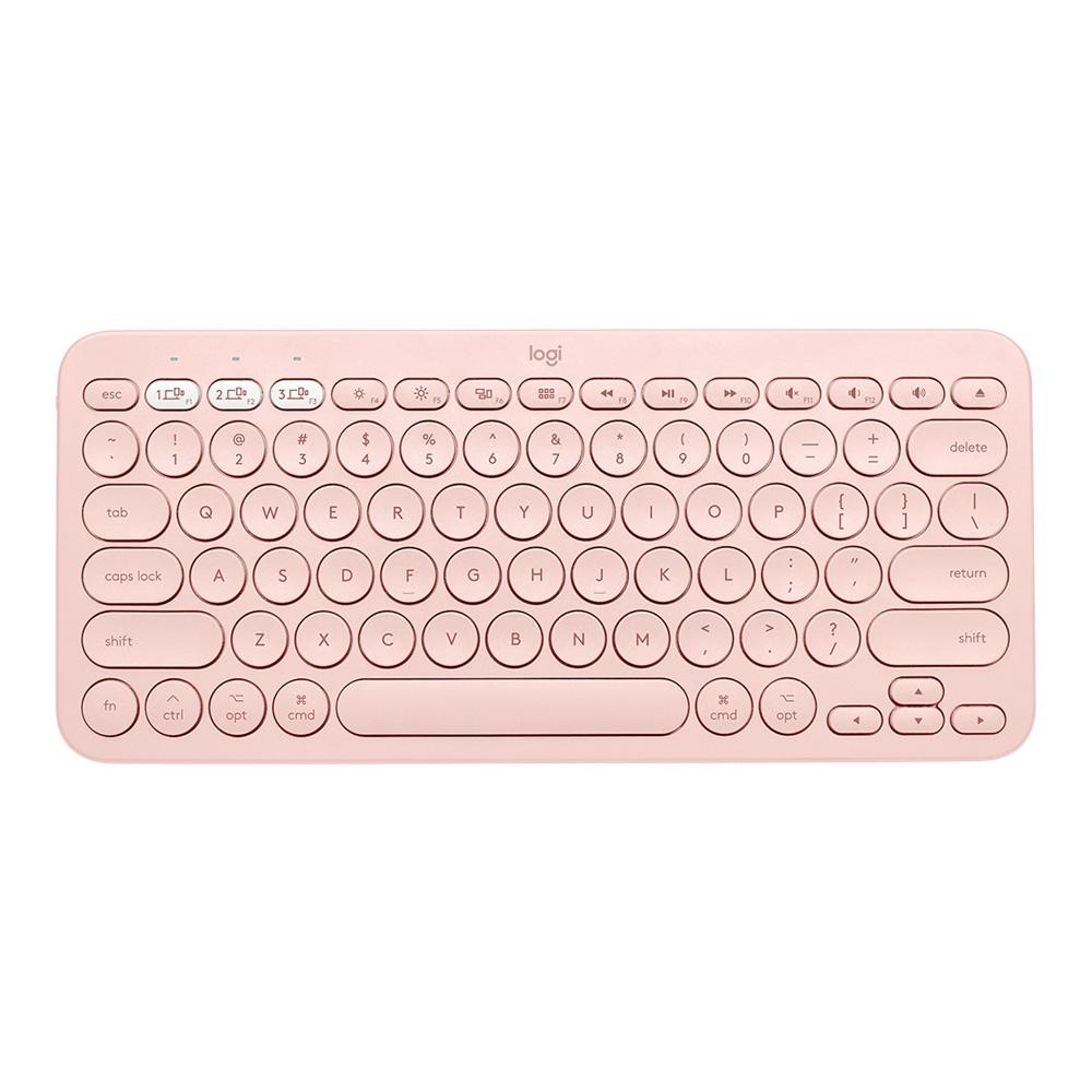 Logitech K380 Tastatura, Multi-Device, Srednje veličine, Roze