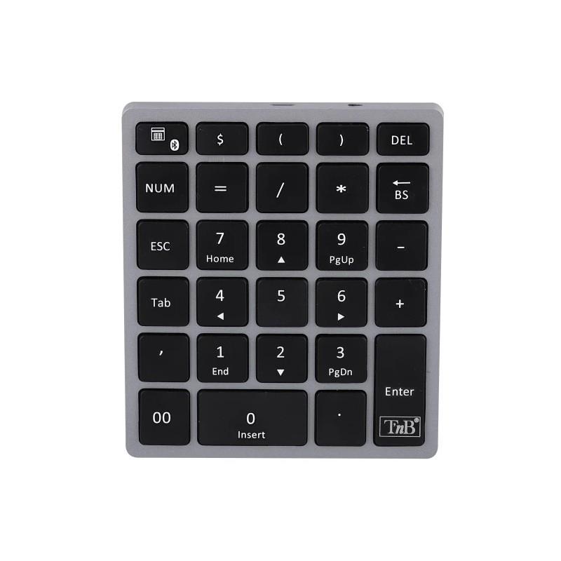 TNB Numerička bežična tastatura MPVBT sivo-crna