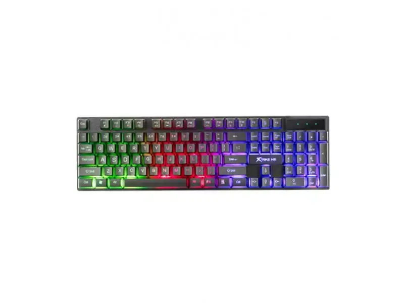 XTRIKEME Gaming tastatura sa RGB pozadinskim osvetljenjem XTRIKE KB305 crna