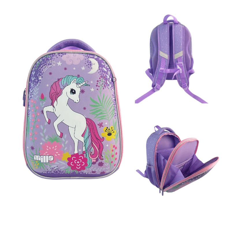 Milla Dečiji ranac Unicorn U35004B, Ljubičasti