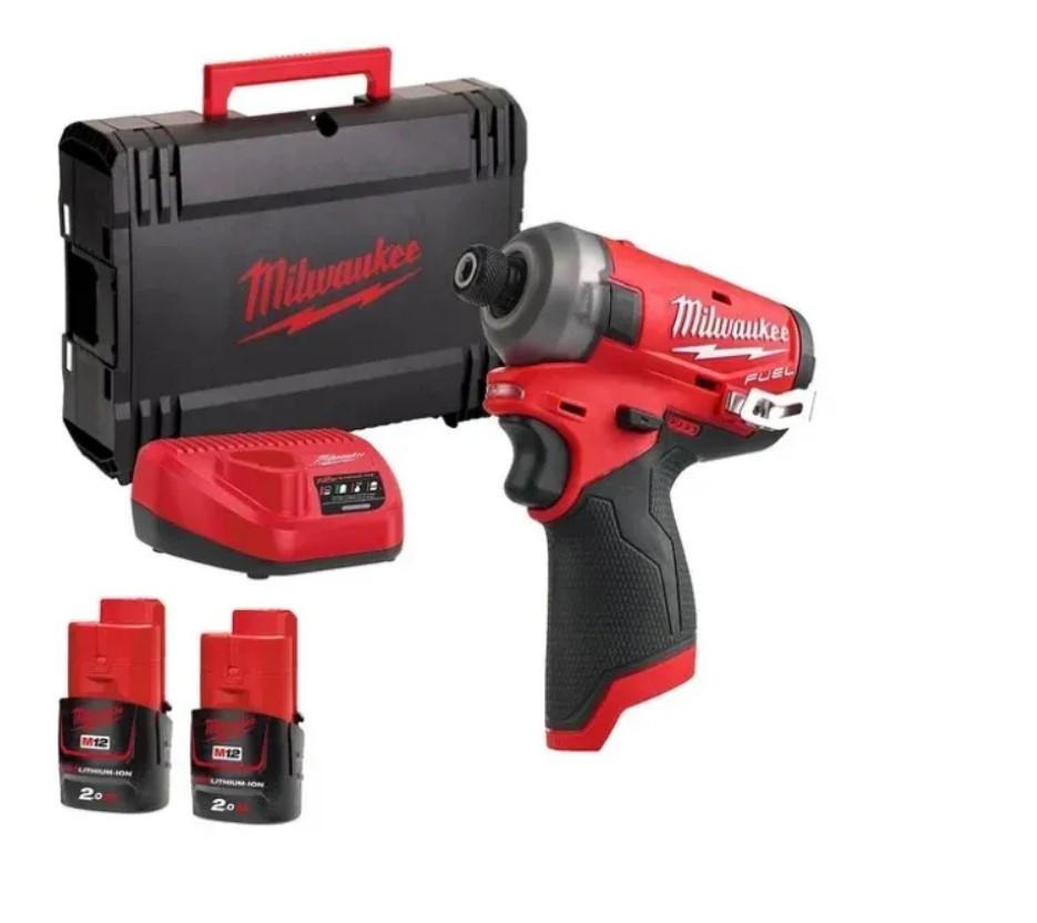 Milwaukee M12 FQID-202X Hidraulični udarni odvijač, 1/4", 12V, 2Ah