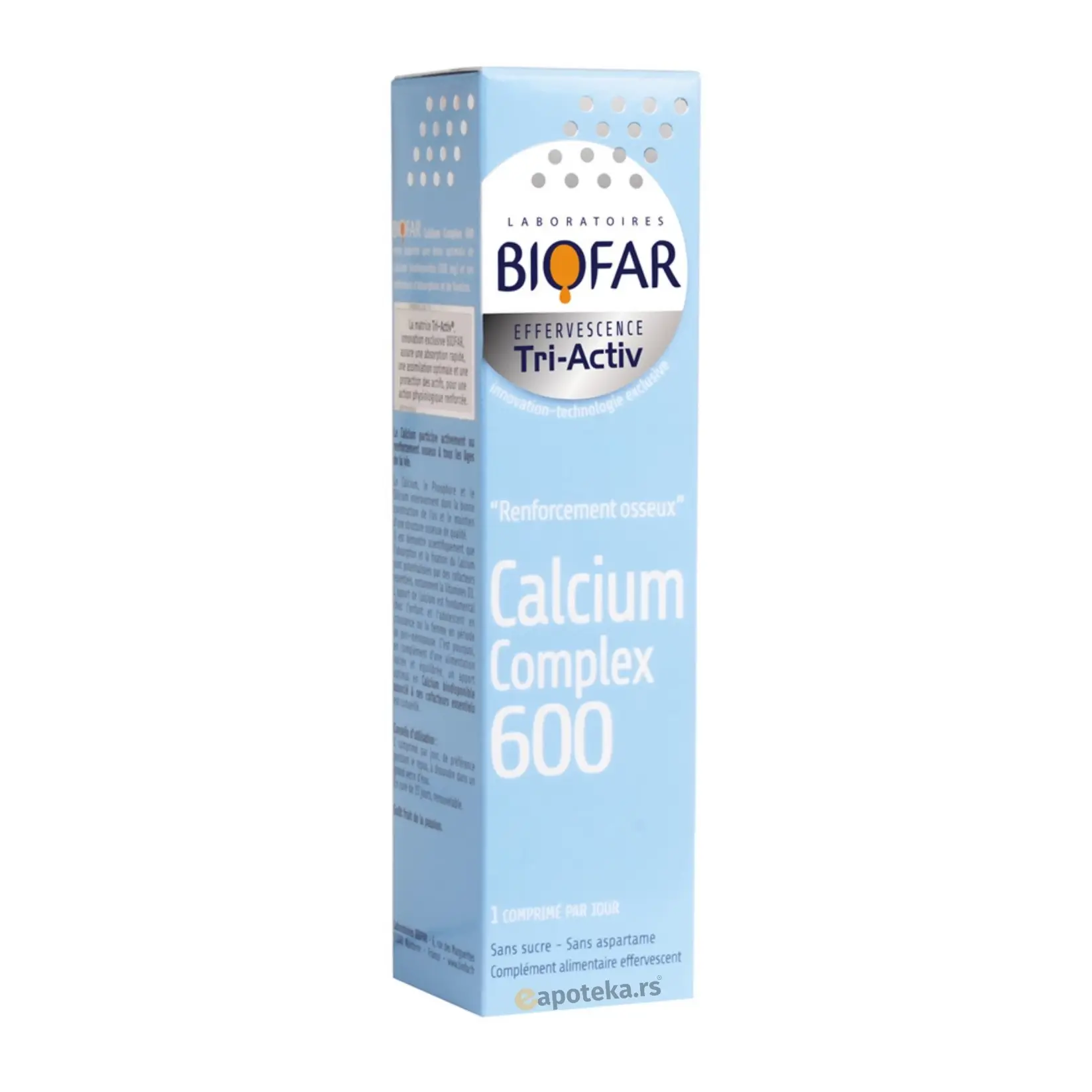 BIOFAR Tri-aktiv kalcijum kompleks 600 15/1 100166