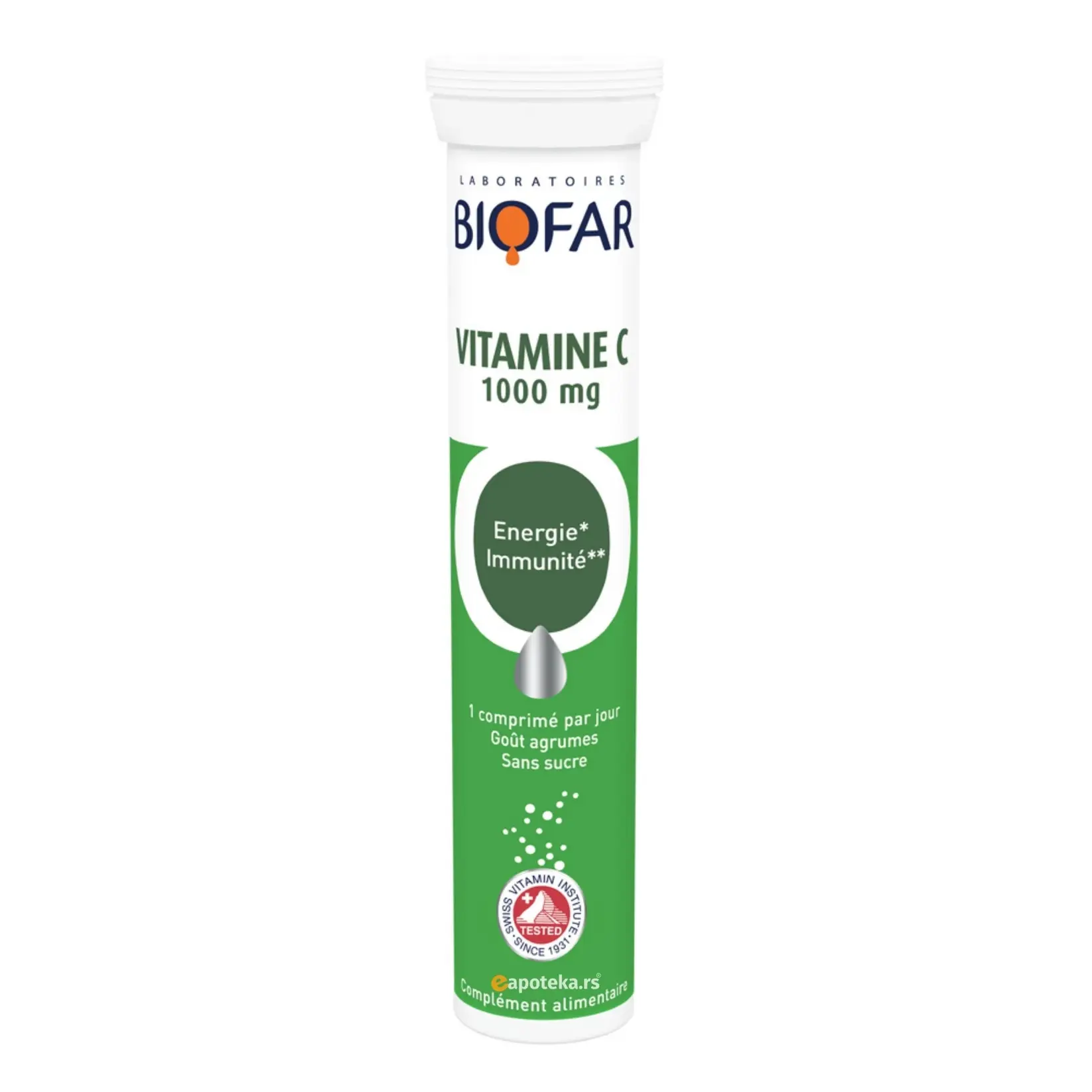 Selected image for BIOFAR Vitamin C 1000 mg 20/1 100164