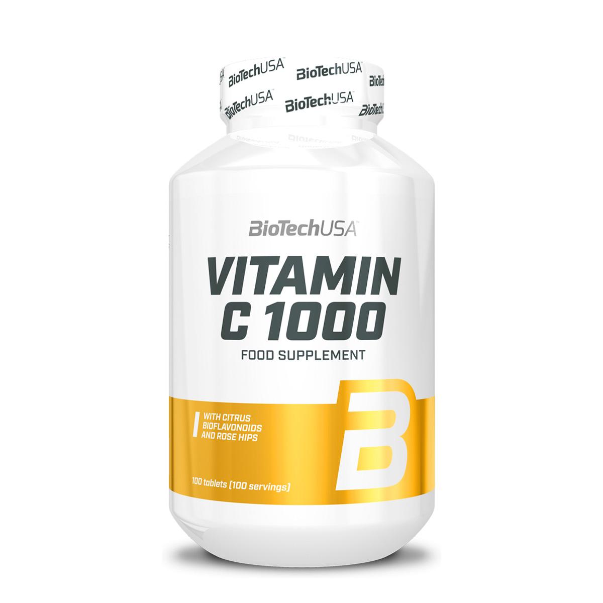 Selected image for BIOTECHUSA Vitamin C 1000mg 100 tableta 102145.0