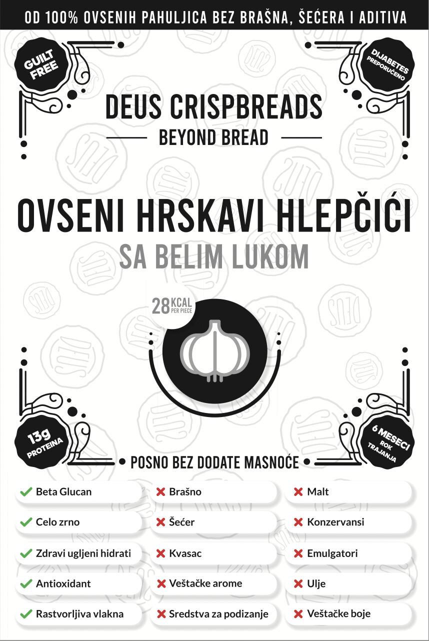 Selected image for DEUS Ovseni hlepčići sa belim lukom