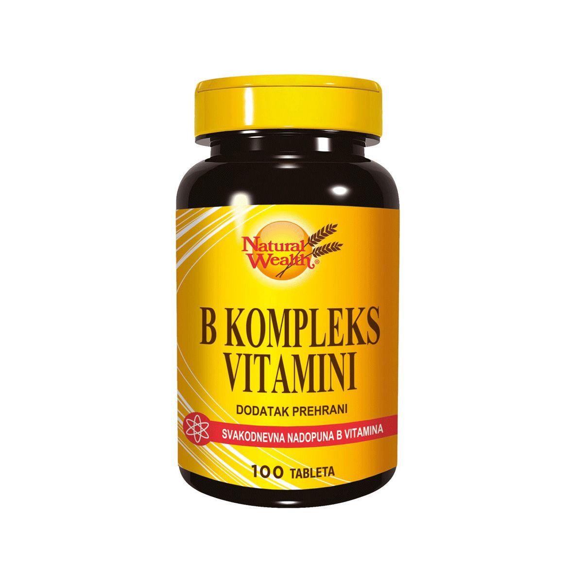 NATURAL WEALTH Vitamin B complex A100
