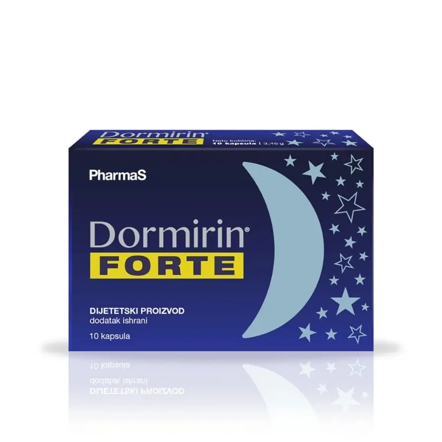 PHARMAS Pomoć za spavanje sa melatoninom Dormirin Forte 10/1 115777