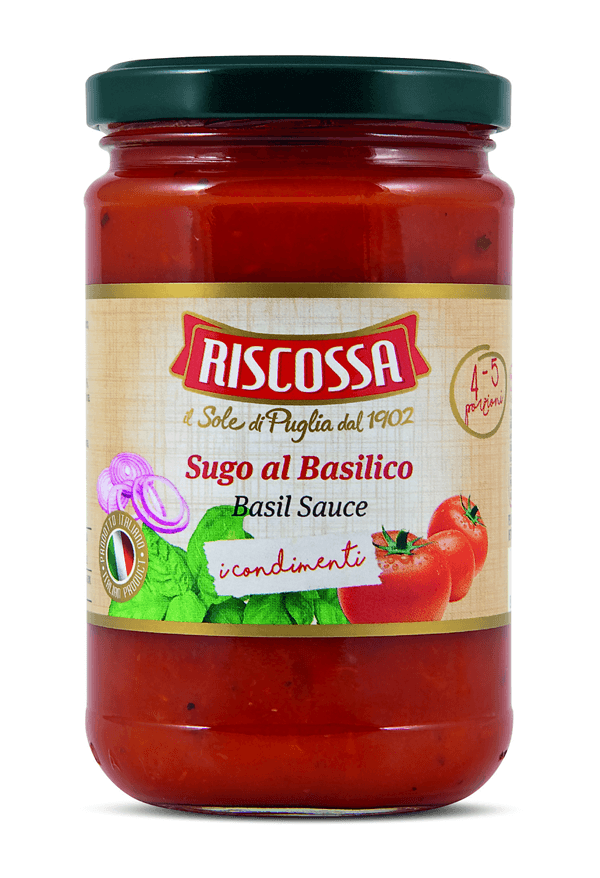 Selected image for RISCOSSA Tomato sos sa bosiljkom 295g