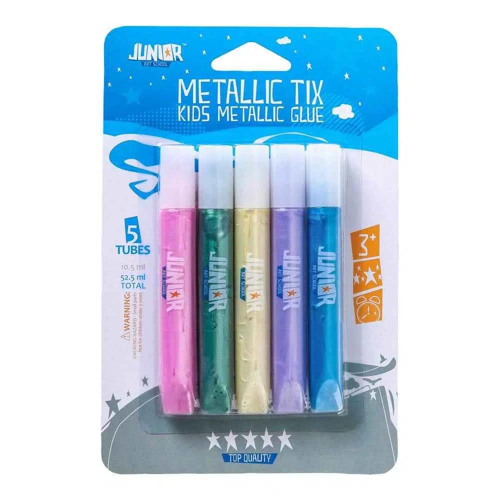 Junior Metallic tix metalni lepak, šareni