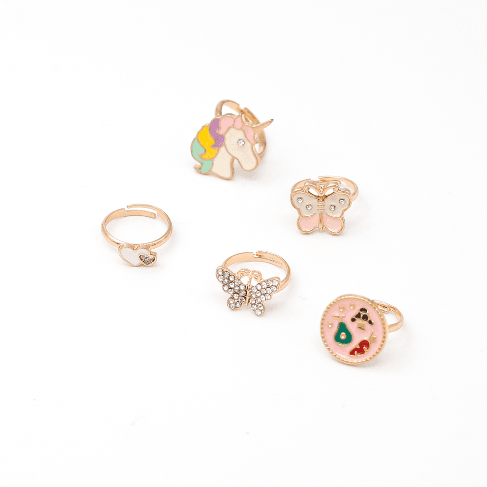 Miss Perfect Set dečijih prstenja, 5 komada