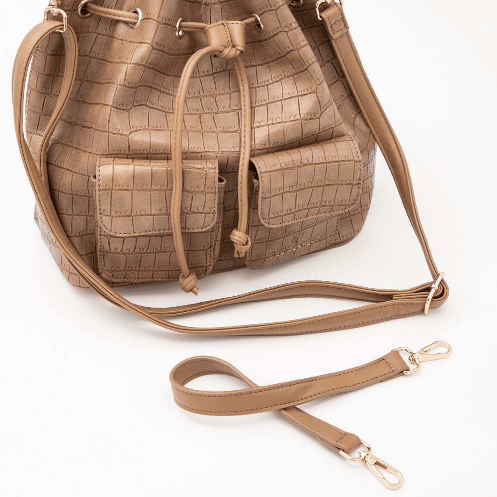 Miss Perfect Ženska torba, Sa neseserom, Bež