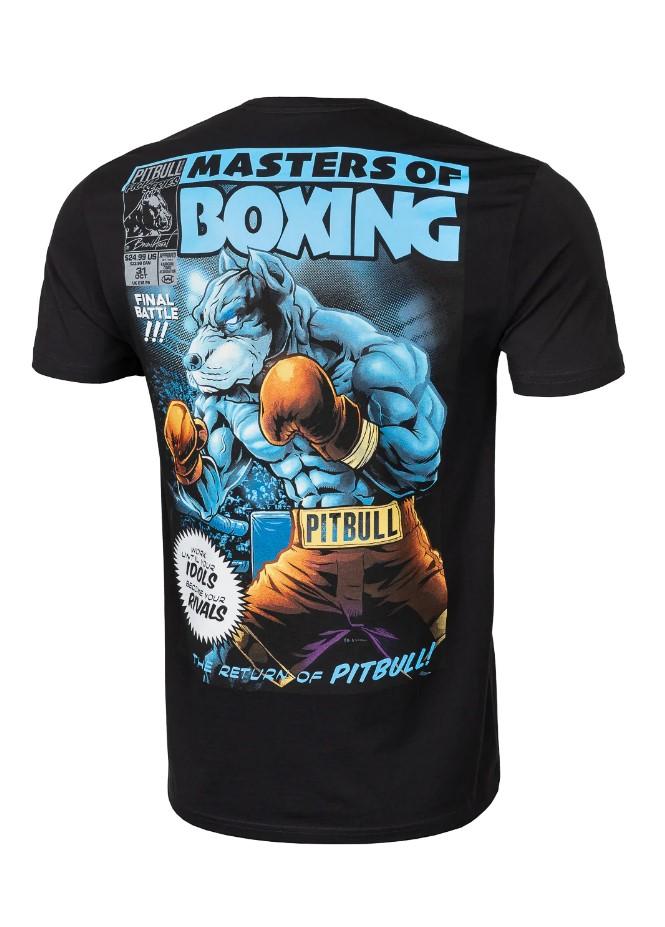 PITBULL WEST COAST Muška majica kratkih rukava Master of Boxing crna