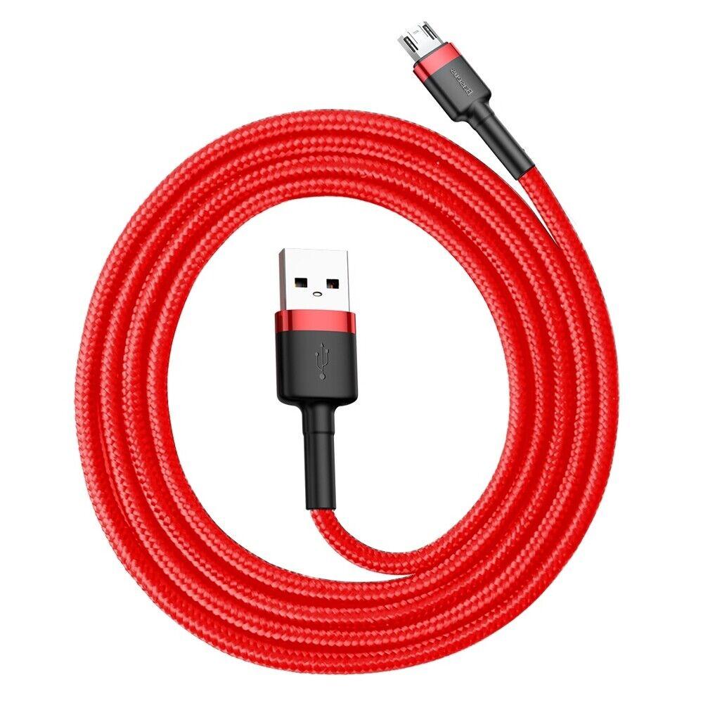 Baseus USB kabl QC 3.0 2.4A 1m crveni
