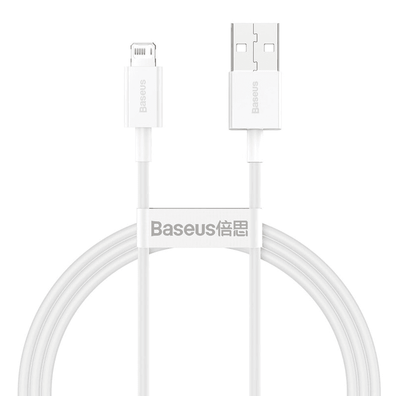 Selected image for BASEUS USB kabl Superior Series Fast Charging na iPhone USB 2.4A 1m beli