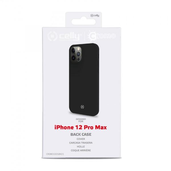 Selected image for CELLY Maska za telefon Cromo iPhone 12 Pro Max BK-14578 crna
