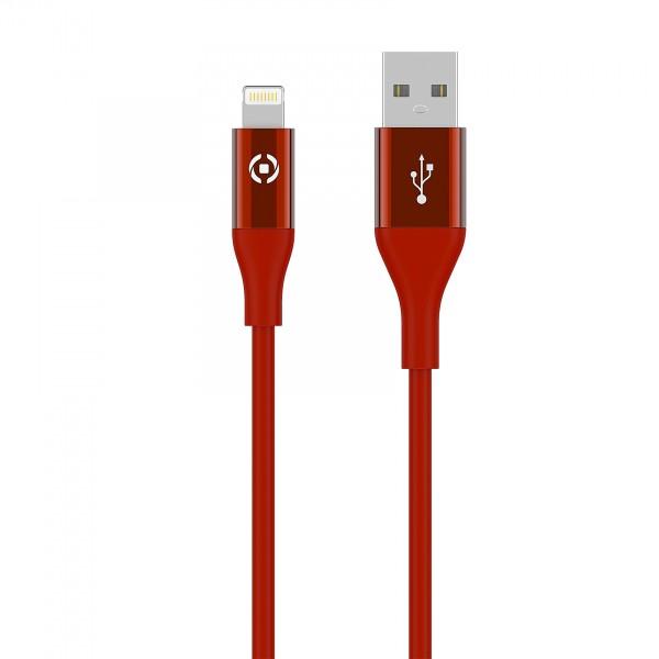 Selected image for CELLY USB - LIGHTNING kabl u CRVENOJ boji