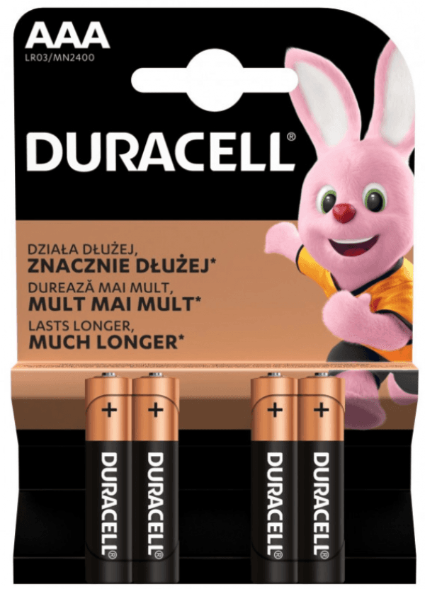 Selected image for DURACELL Alkalna baterija AAA 1.5V  duralock LR3 MN2400