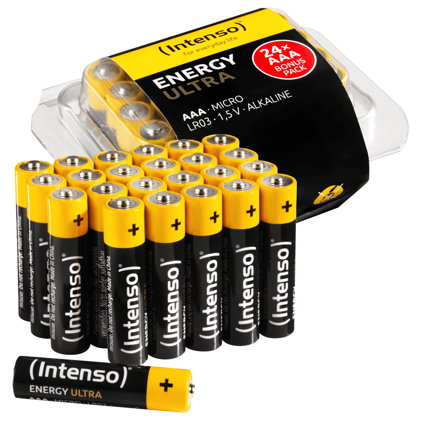 Selected image for (INTENSO) Baterija alkalna AAA LR03/24 1,5 V  24 komada