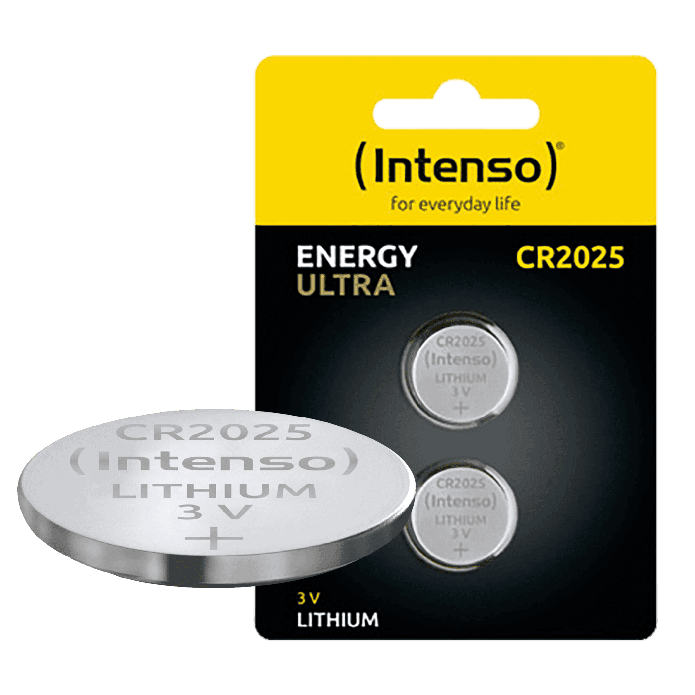 (INTENSO) Baterija litijumska, CR2025/2  3 V dugmasta  2 komada