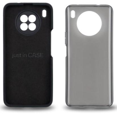 Selected image for JUST IN CASE Set dve maske za telefon Honor 50 Lite Extra case MIX PLUS crna i siva