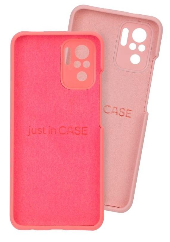 JUST IN CASE Set dve maske za telefon Redmi Note 10s roze