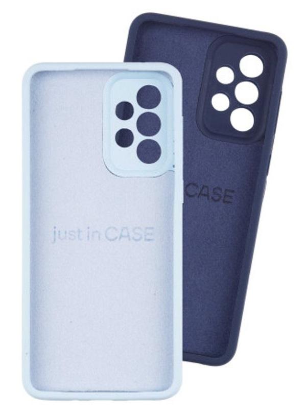 JUST IN CASE Set dve maske za telefon Samsung Galaxy A33 plave
