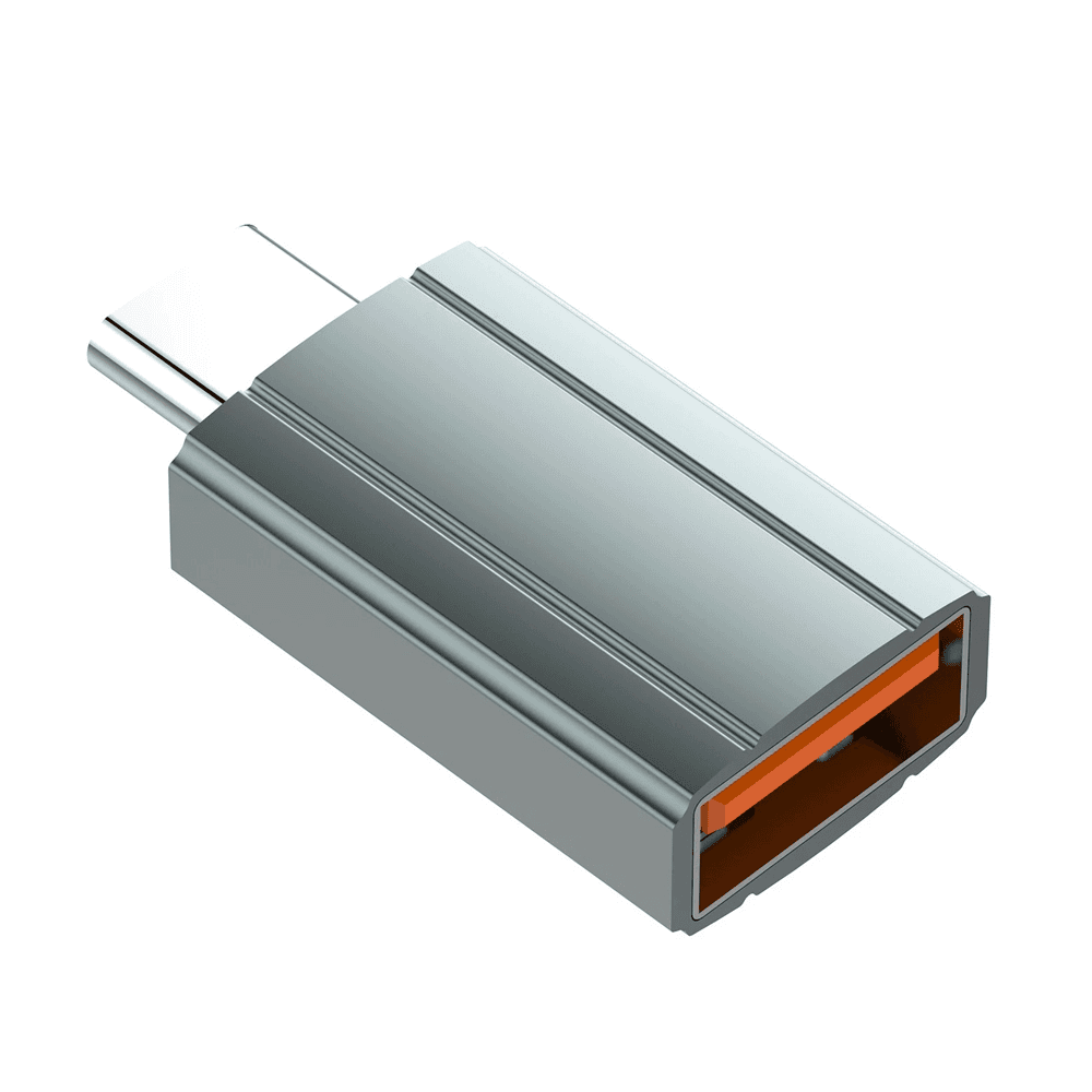 LDNIO Adapter LC140 USB na Type C sivi