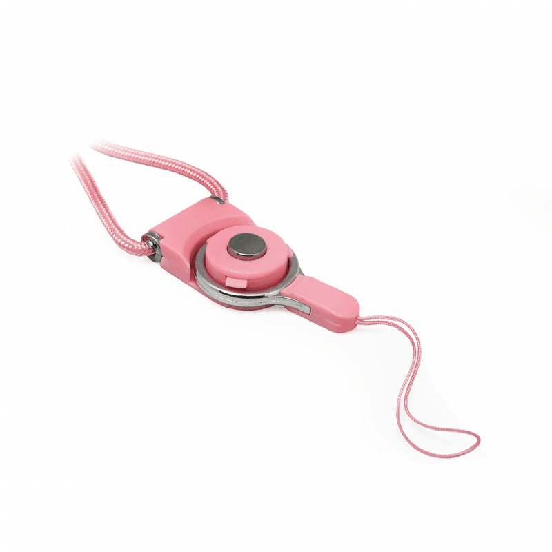 Selected image for Maska Kavaro Ring Grip za iPhone 7/8 transparent sa roze kanapom