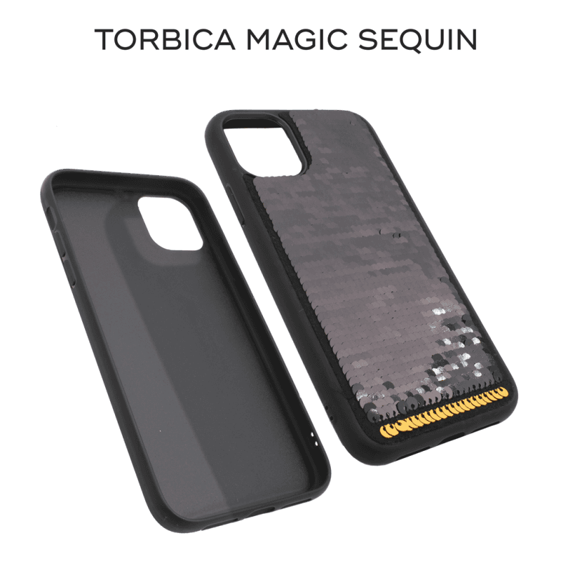 Selected image for Maska Magic Sequin za iPhone 11 Pro Max 6.5 srebrna