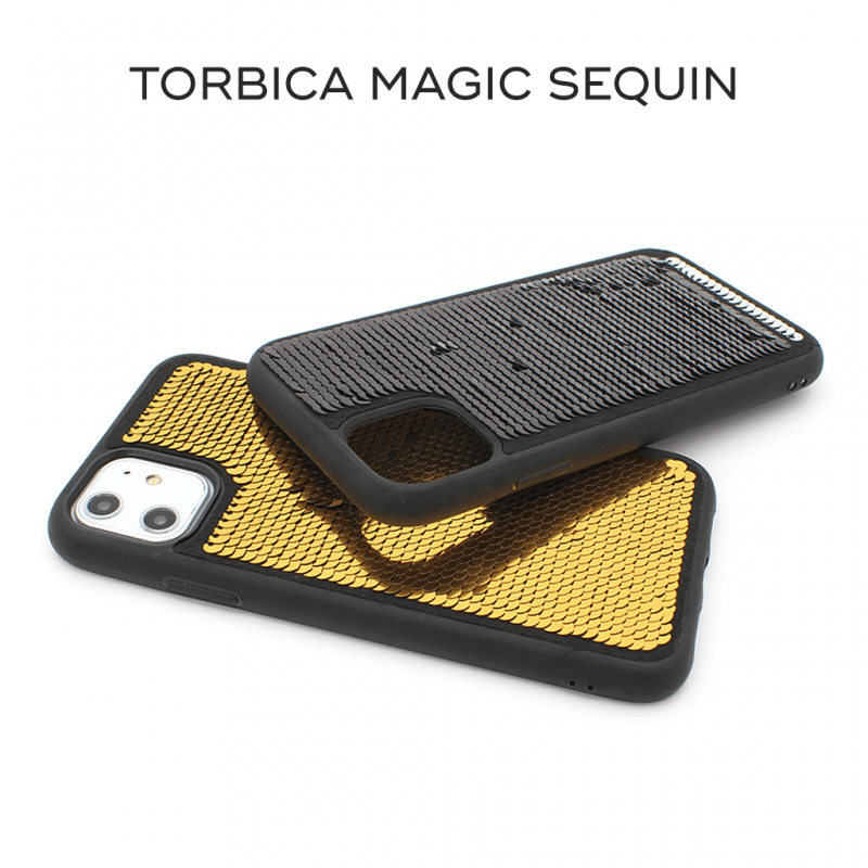 Selected image for Maska Magic Sequin za iPhone 11 Pro Max 6.5 srebrna