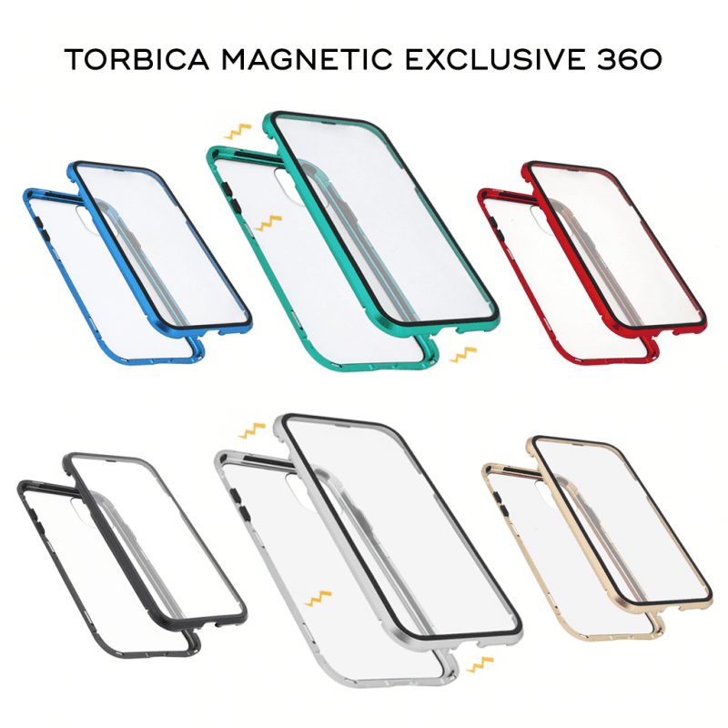 Maska Magnetic exclusive 360 za Samsung A115F Galaxy A11 srebrna
