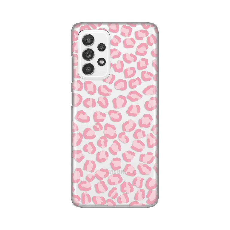 Maska Silikonska Print Skin za Samsung A525F/A526B Galaxy A52 4G/5G (EU) Pink Cheetah
