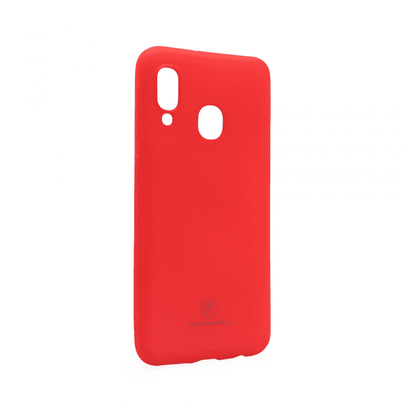 Maska Teracell Giulietta za Samsung A202F Galaxy A20e mat crvena