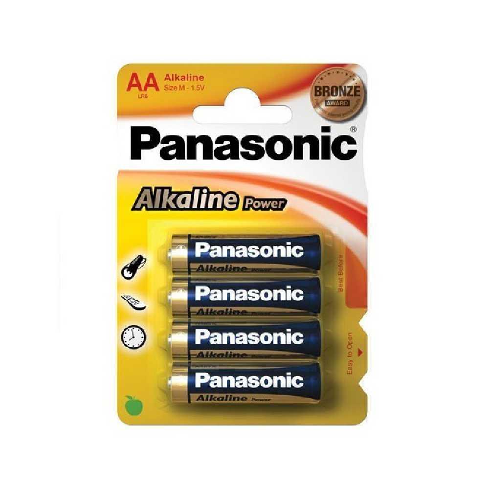 PANASONIC Baterija alkalna AA 1.5V 1/4 039273 LR6