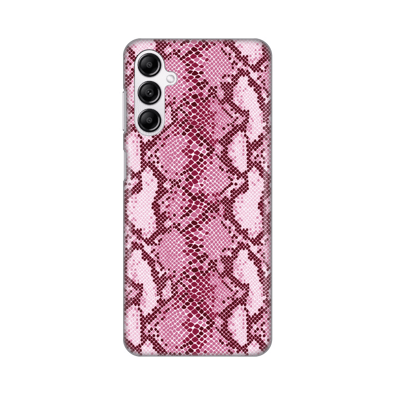 Silikonska maska za Samsung A146B Galaxy A14 4/5G Pink Snake Print roze