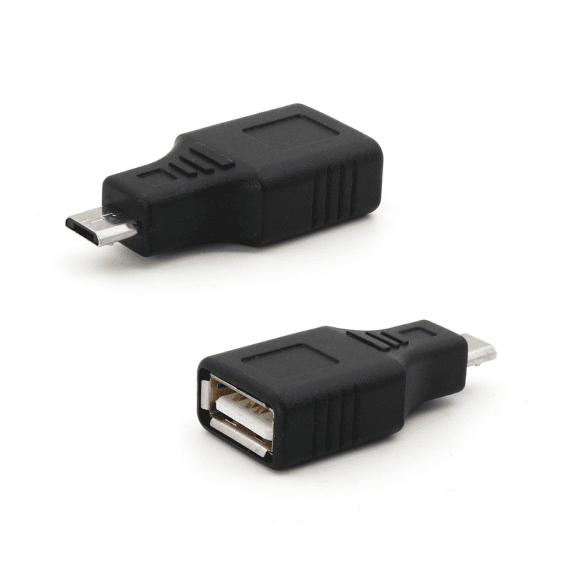TELEMPIRE Adapter Micro USB na USB Z crni