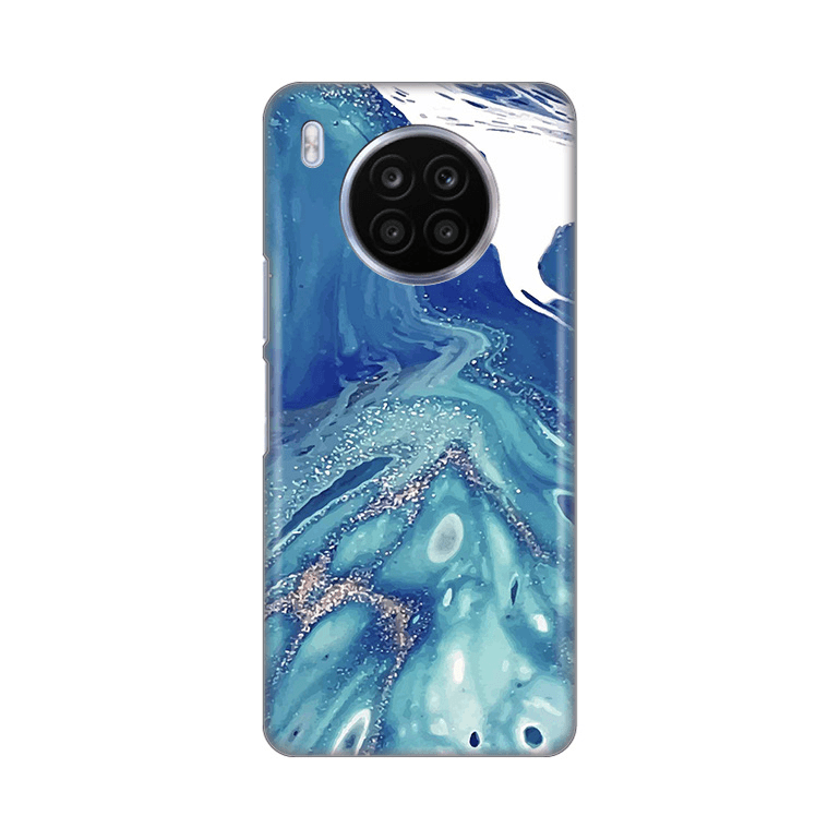 TELEMPIRE Silikonska maska za telefon Honor 50 lite/Nova 8i Blue Marble plava