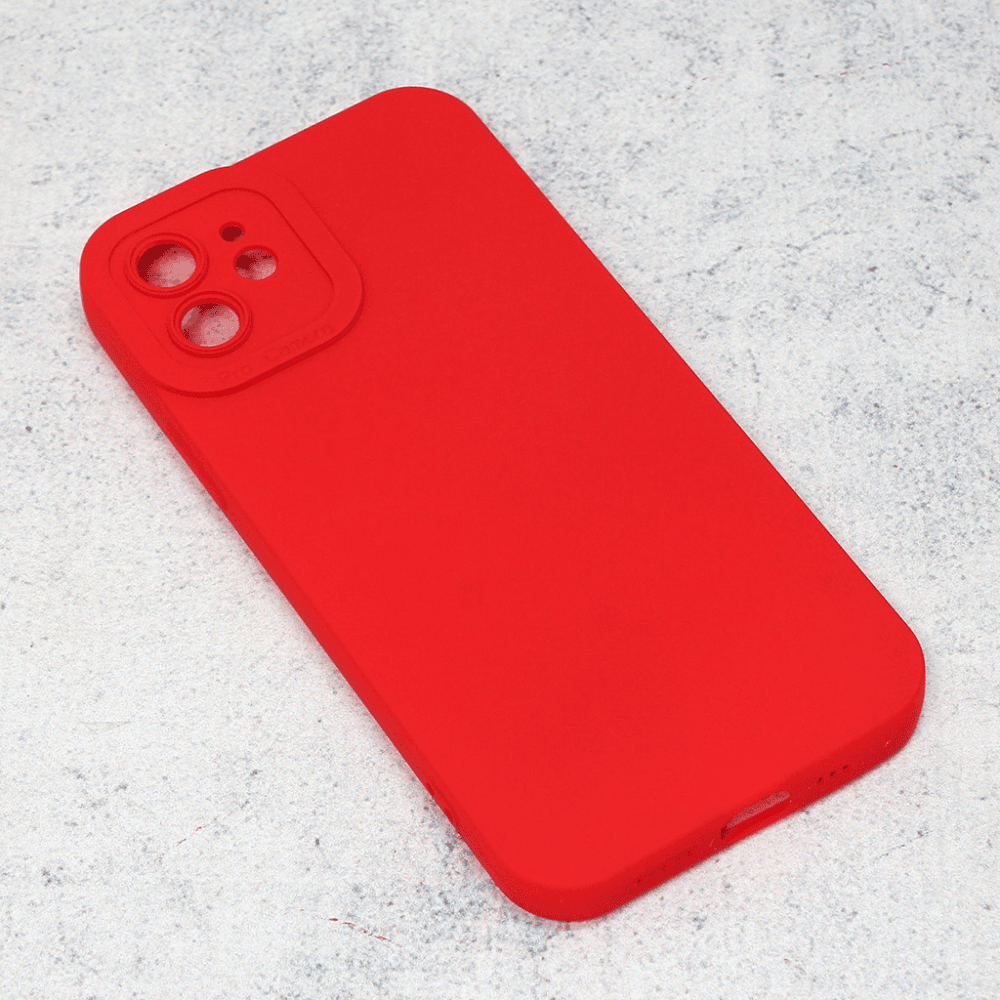 TELEMPIRE Silikonska maska za telefon Pro Camera za iPhone 12 6.1 crvena