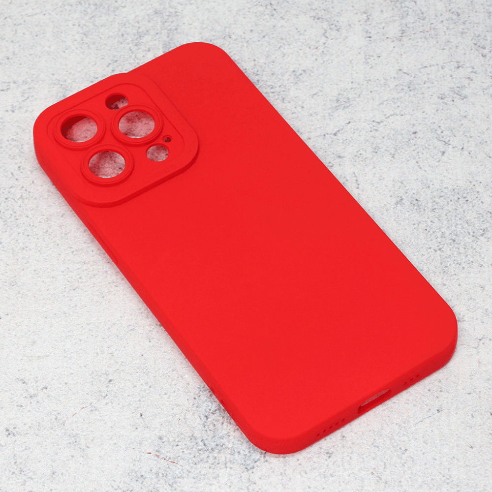 TELEMPIRE Silikonska maska za telefon Pro Camera za iPhone 13 Pro 6.1 crvena