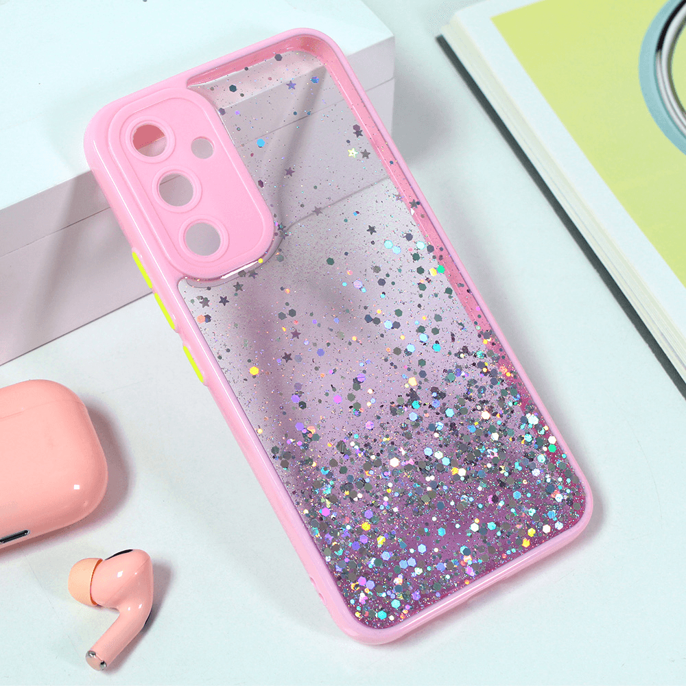 Selected image for TERACELL Maska Frame Glitter za Samsung A546B Galaxy A54 5G roze