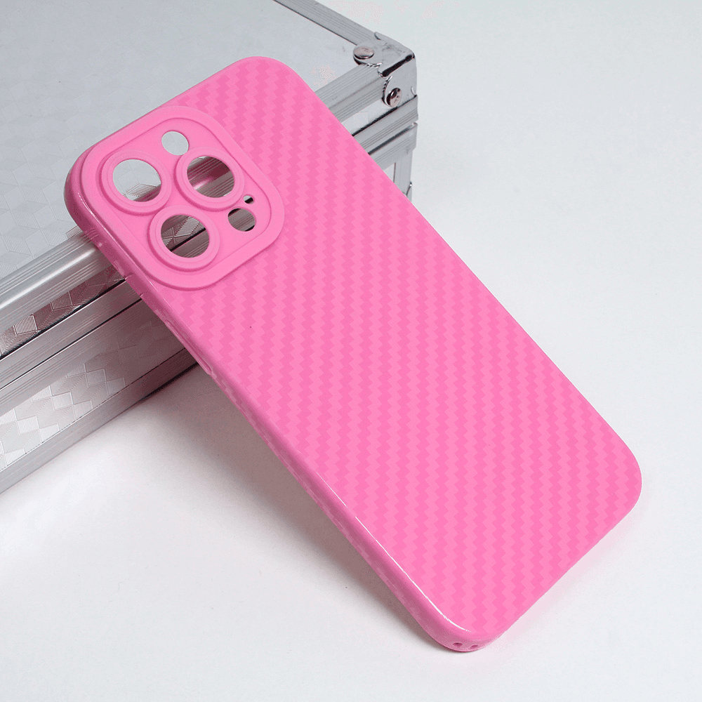 Selected image for TERACELL Maska za iPhone 14 Pro Max 6.7 Silikon Line roze