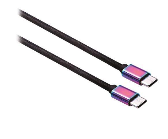 Selected image for TNB Kabl USB-C/USB-C 1,5m Nylon TCUSBC150IR crni