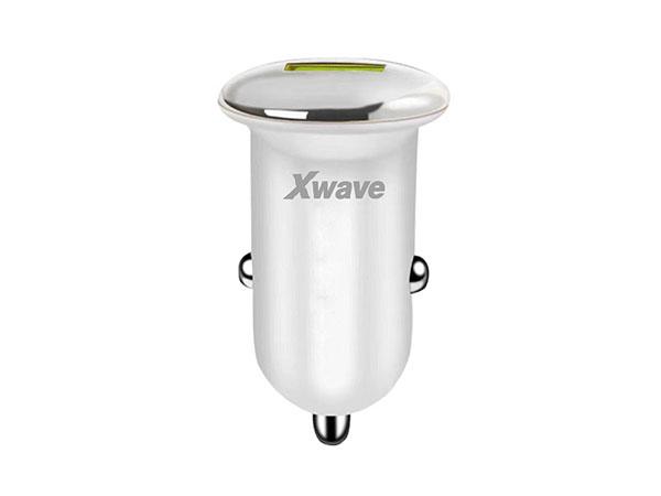 Xwave C20 Brzi auto-punjač, USB 3.1.A/2A/1.5A - 5/9/12V, Srebrno-beli