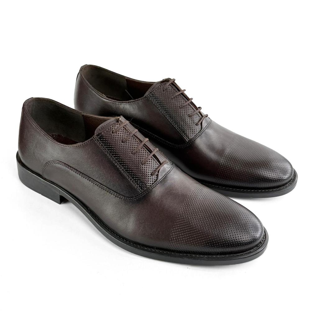 Mona Footwear Muške kožne cipele, Crne