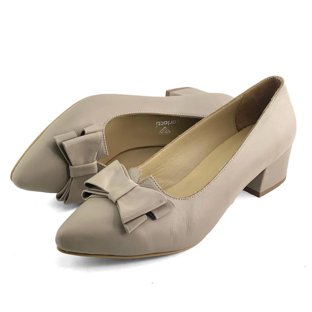 Mona Shoes Ženske cipele, Kožne, Bež