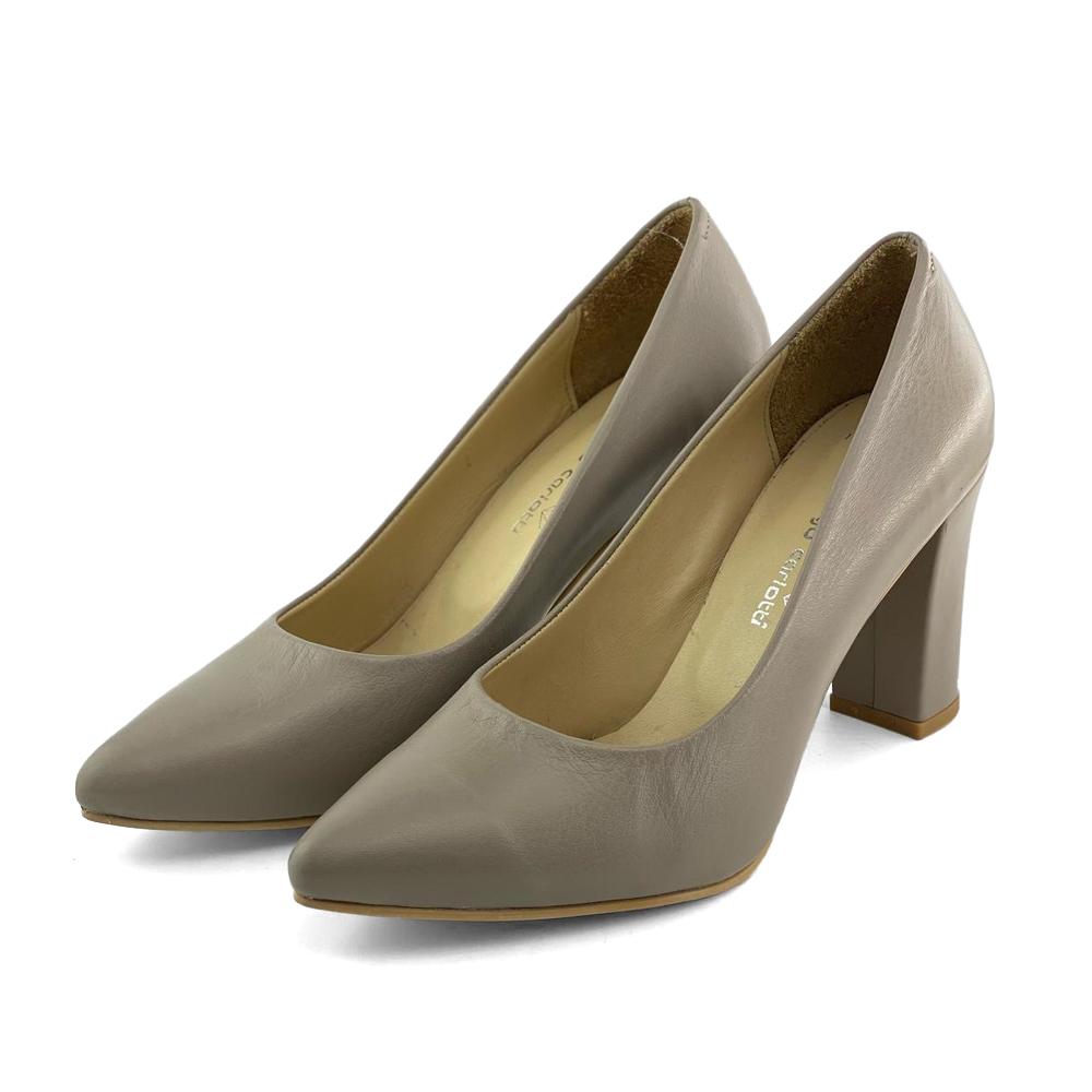 Mona Shoes Ženske cipele, Kožne, Sive