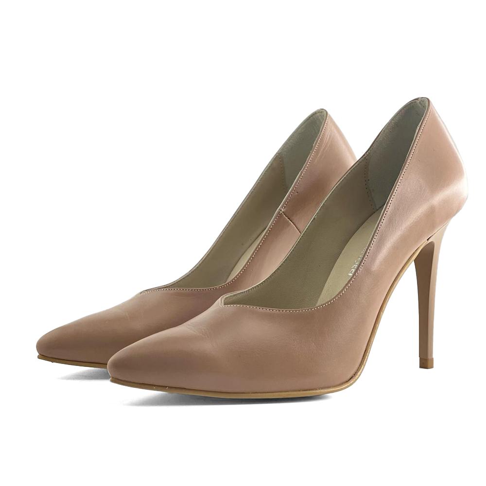 Mona Shoes Ženske cipele, Kožne, Braon