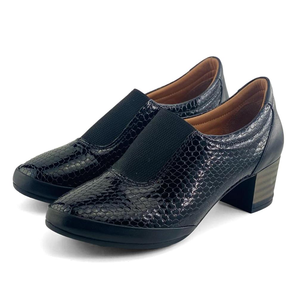 Mona Shoes Ženske cipele, Kožne, Crne