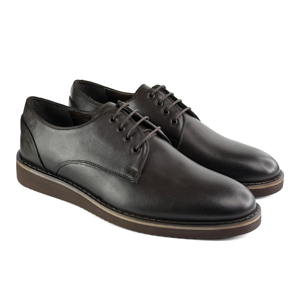 Mona Footwear Muške kožne cipele, Crne