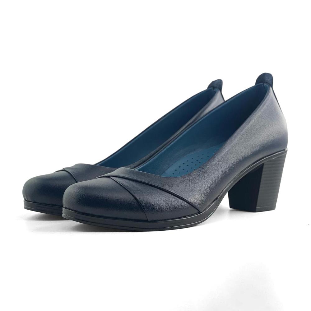 Mona Shoes Ženske cipele, Kožne, Teget